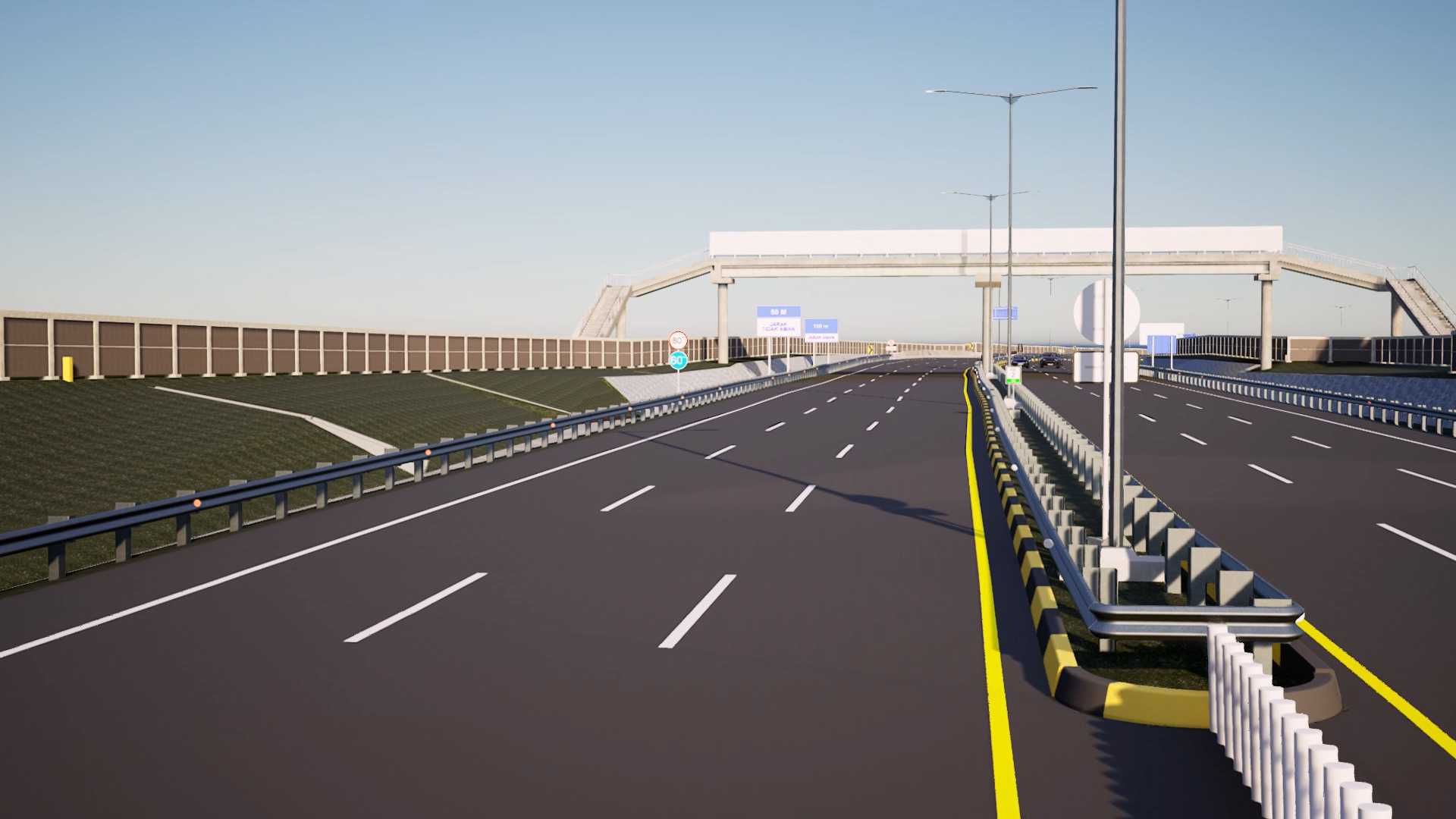 gambar 3d modeling jalan tol cinere-serpong 11