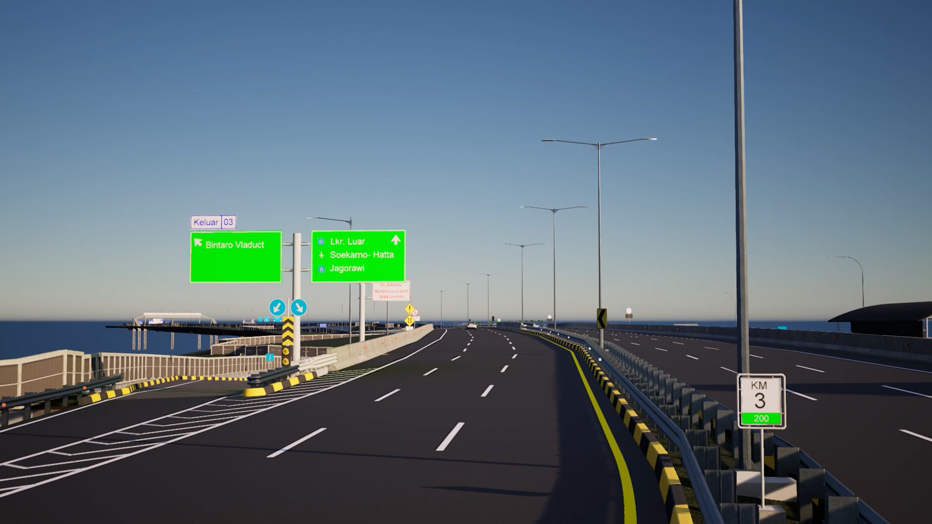 gambar 3d modeling jalan tol cinere-serpong 9