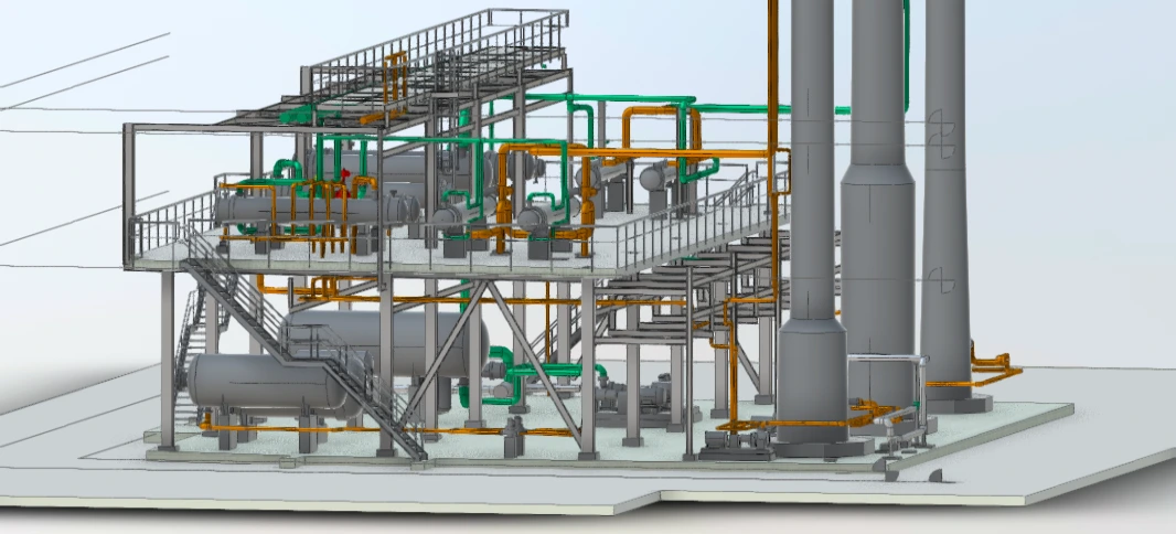 3D Model and Register Point Cloud in Oil and Gas