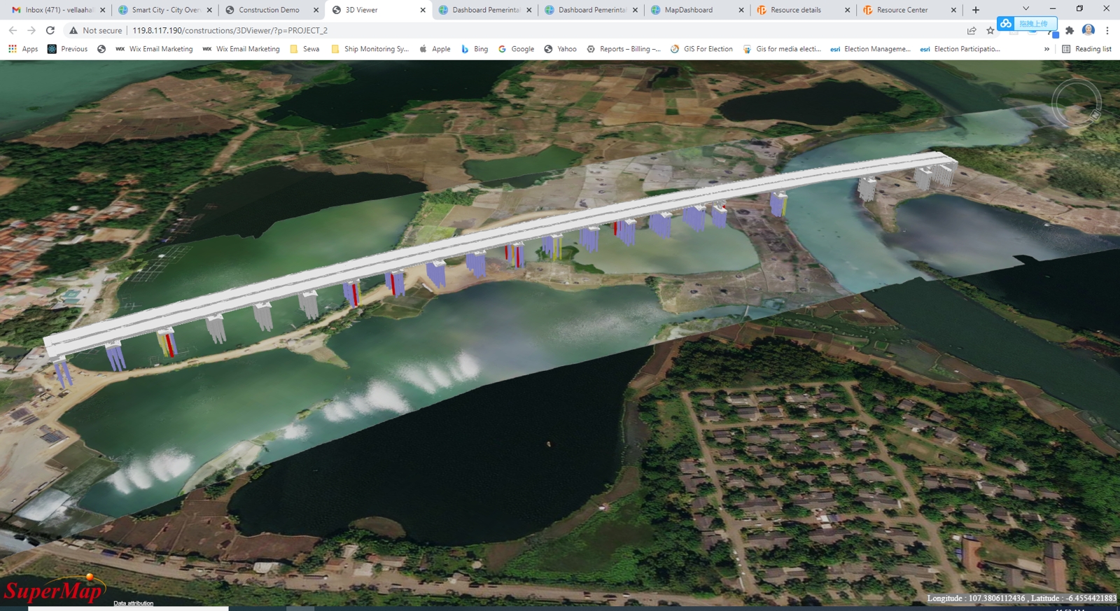 gambar BIM monitring dashboard 2