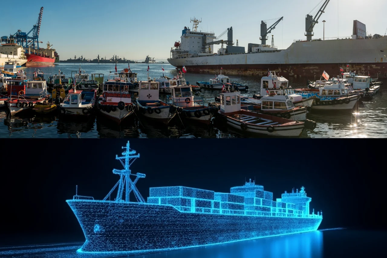 Maritime World Transformation: Turning Ships into Digital Models
