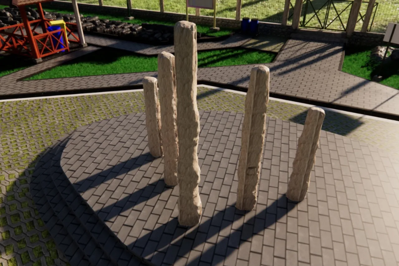 Creating 3D Models of Temple Reliefs with Scan to Mesh Technology