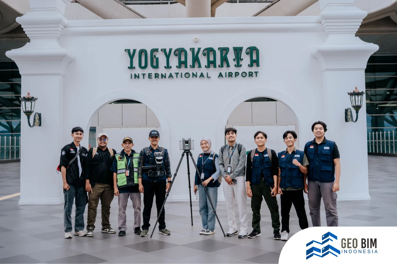 GeoBIM Indonesia Helps Optimize NYIA Facility Management Through Scan to BIM Technology