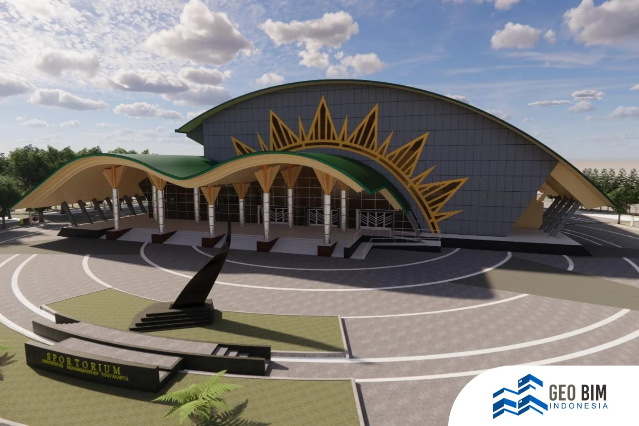 Scan to BIM Muhammadiyah University: Digital Transformation by GeoBIM Indonesia