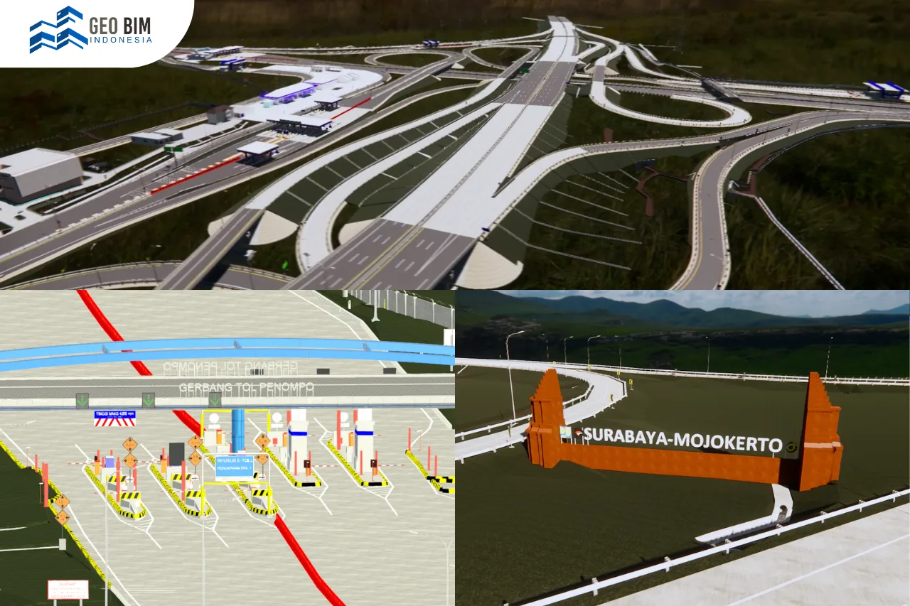 GeoBIM Indonesia Develops 3D Road Ledger Model for the Surabaya–Mojokerto Toll Road