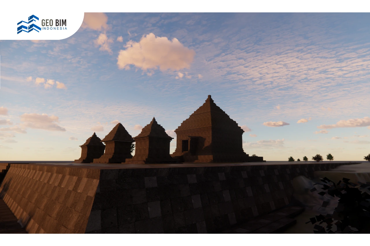 GeoBIM Implements Scan to BIM for Prambanan and Ijo Temple Preservation