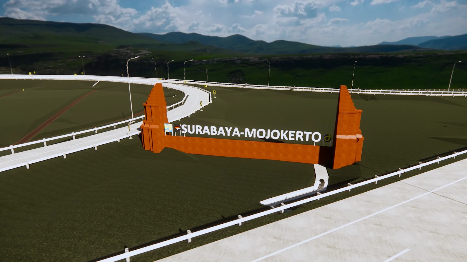 3D Road Ledger Modeling Surabaya–Mojokerto Toll Road